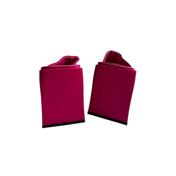 ASOS Design Pink Fabric Block Triangle Heels Sandals Size EU 36 / US 5 - Picture 14 of 14